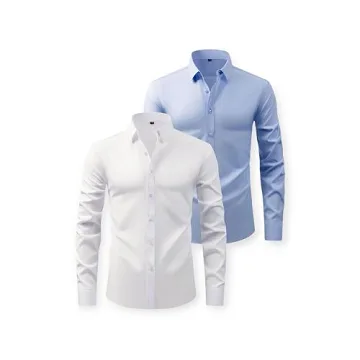 Men's Slim-Fit Cotton Shirt